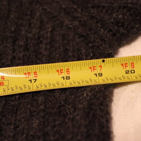 Forever 21 Soft Open Front Long Sleeve Cardigan Sweater Dark Grey size Medium - Picture 9 of 12